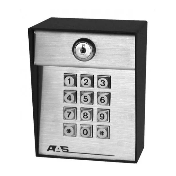 AAS 19-100i User & Installation Manual