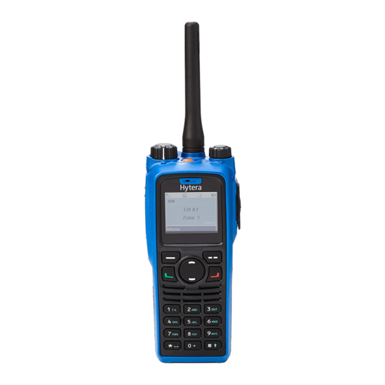 Hytera PD-795 Ex Owner's Manual