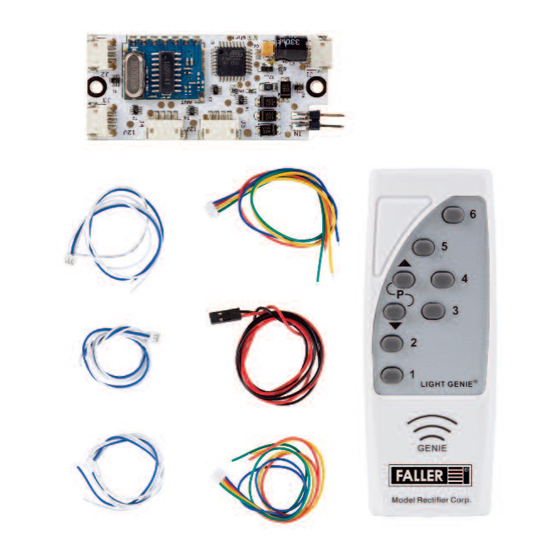 Faller Light Genie Manuals
