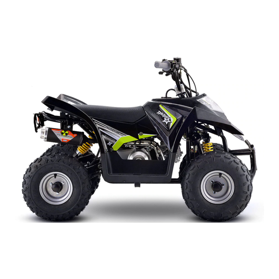 Thumpstar ATV 250CC Owner's Manual