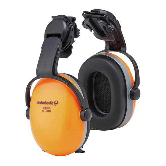 SCHUBERTH SHP 28-C Manual