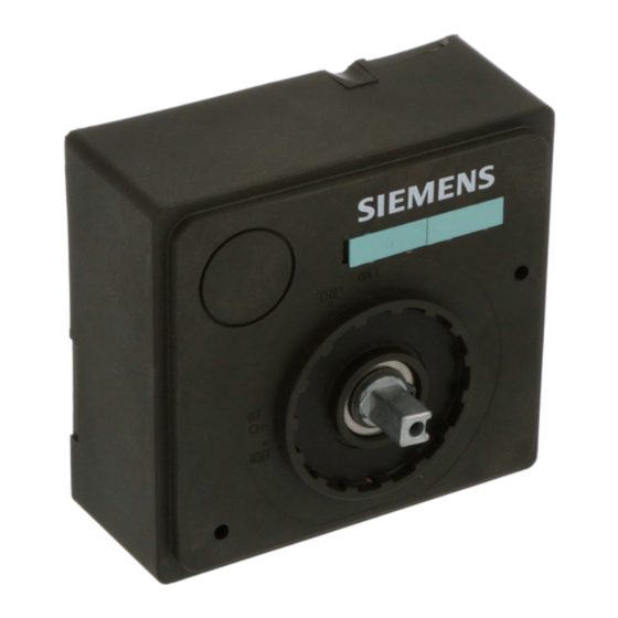 Siemens 3VL9800-3HA0 Operating Instructions Manual
