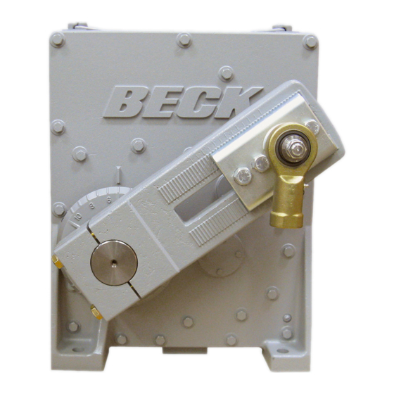 Beck 22-309 Instruction Manual