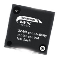 Renesas RX600 Series User Manual