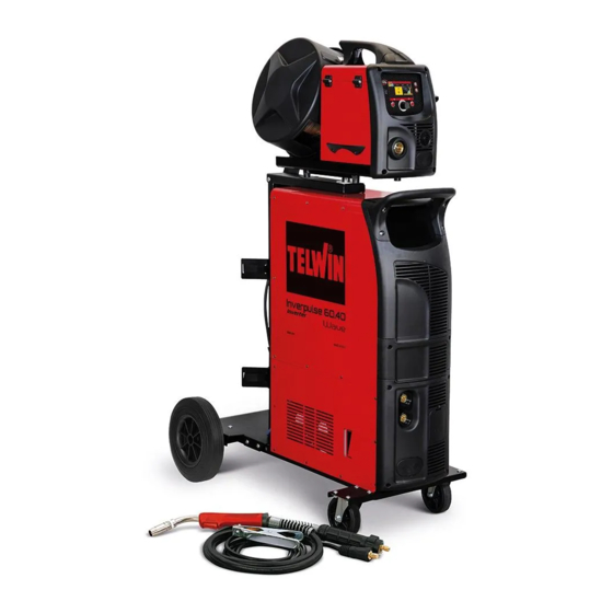 Telwin INVERPULSE 60.40 WAVE Instruction Manual