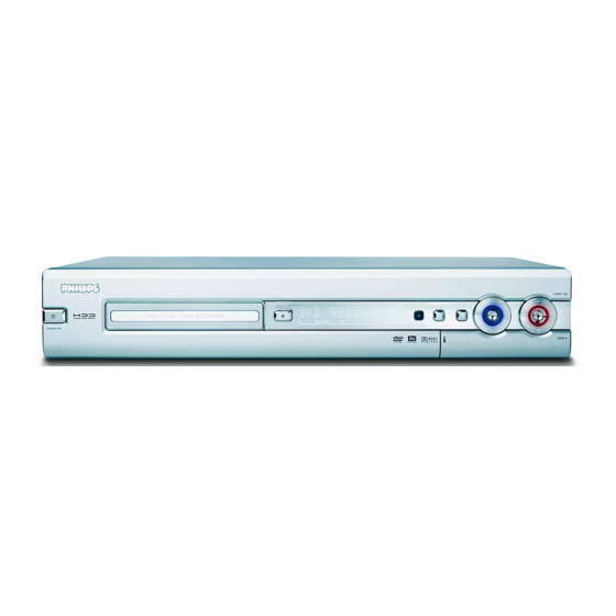 Philips HDRW 720/00-02 User Manual
