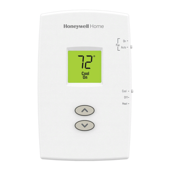 Honeywell Home TH1110DV Product Information