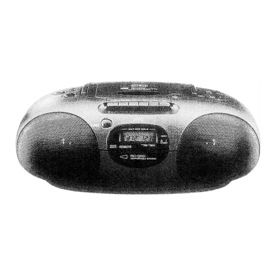 JVC RC-Q50 Instructions Manual