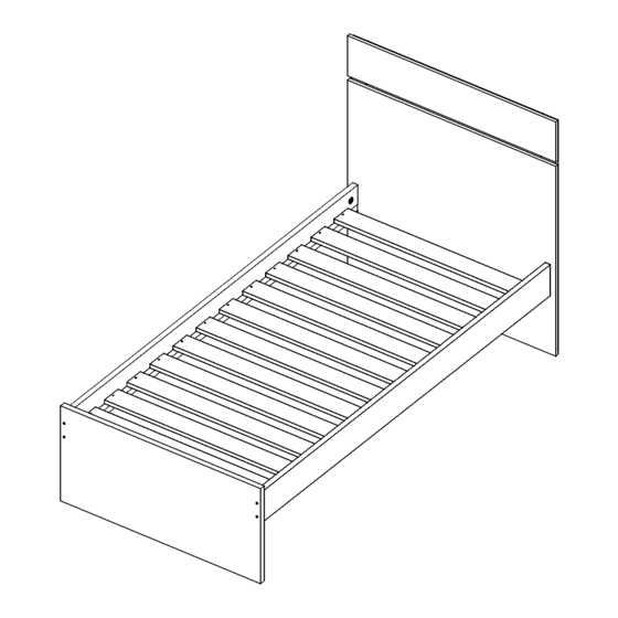 Belmax Móveis CAMA 1000 LINHA PRINT Assembly Instructions