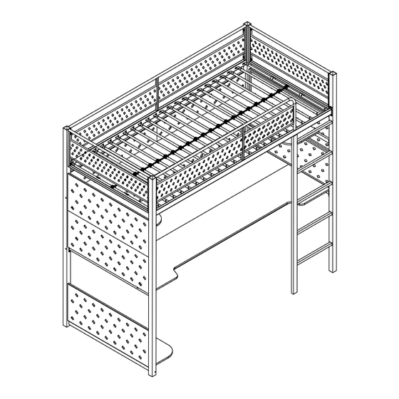 X Rocker GAMING BUNK BED Manual