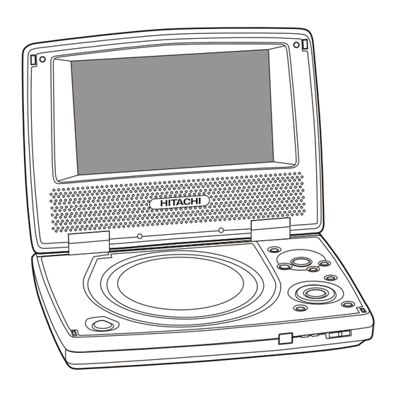 Hitachi PDV313 Manuals