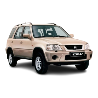 Honda 2001 CR-V Owner's Manual