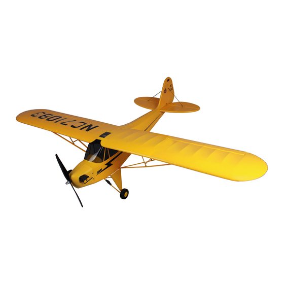 Dynam Piper J3 Cub Instruction Manual