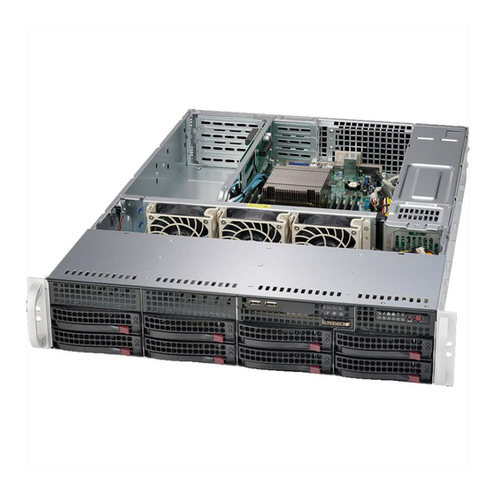 Supero SuperServer 5028R-WR User Manual