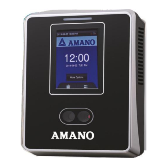 Amano AFR-100 Manual