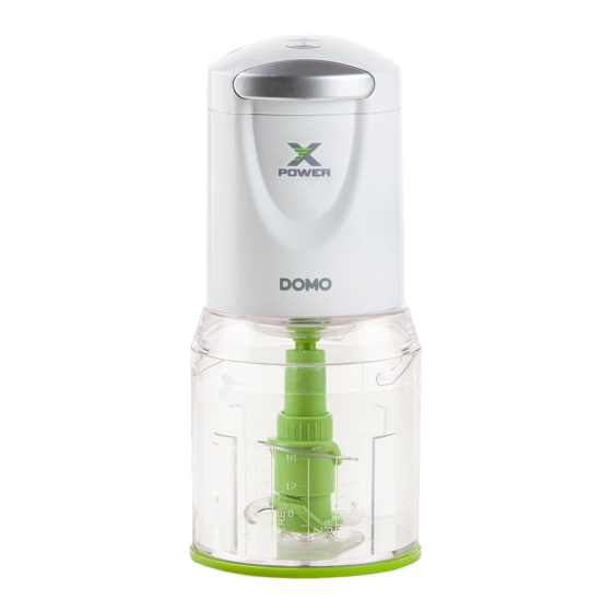 Linea 2000 Domo Xpower DO9192MC Instruction Booklet