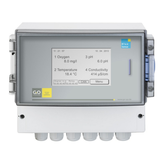 GO Systemelektronik BlueSense Manual