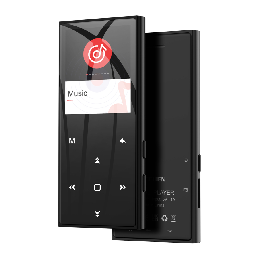 Mechen D50 - Bluetooth MP3 Player Manual
