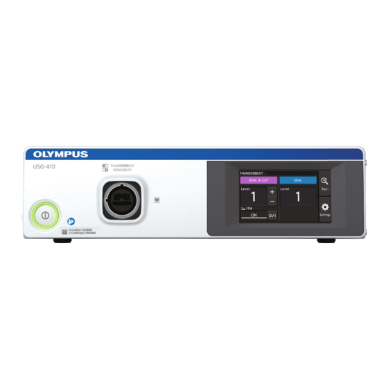 Olympus USG-410 Quick Reference Manual