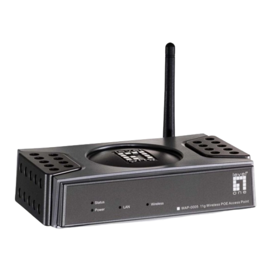 LevelOne WAP-0005 User Manual