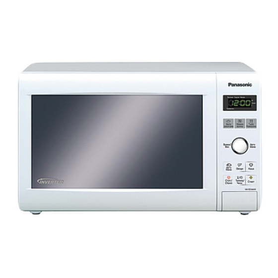 Panasonic NN-GD376S Microwave Oven Manuals