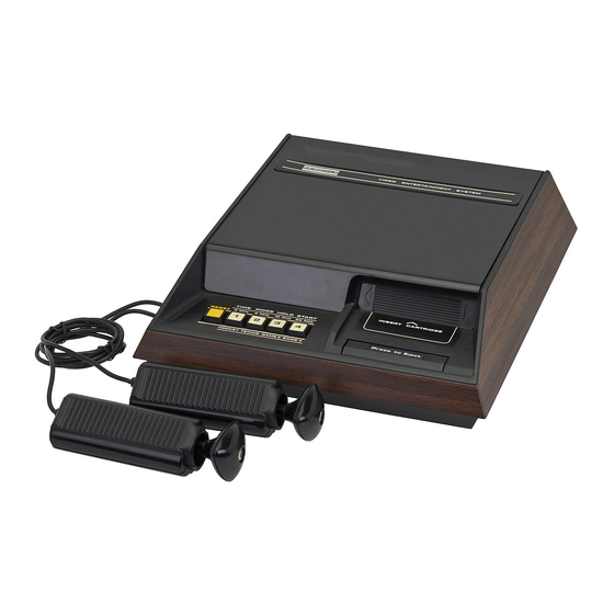 User Manuals: Fairchild Channel F Video Game Console
