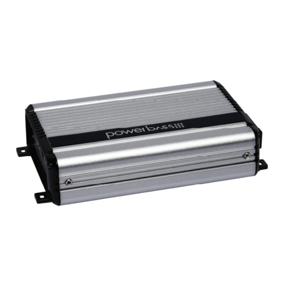 PowerBass XL-4165M Owner's Manual