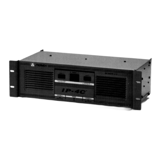 Peavey IP 4C Specification Sheet