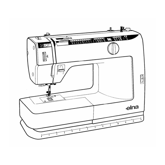ELNA 2003 Service Manual