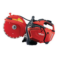Hilti DSH 600-X Operating Instructions Manual