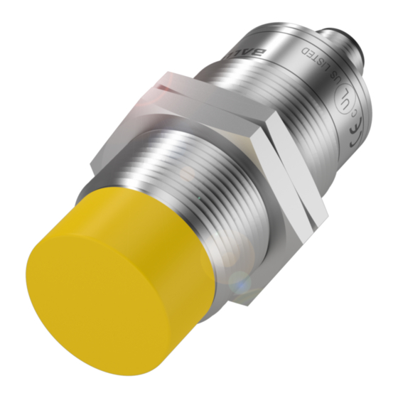 Balluff BES M30EP-PFC12F-S04G-D12 User Manual