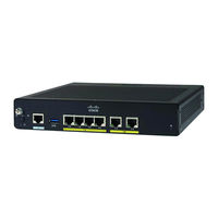 Cisco C921J-4P Hardware Installation Manual