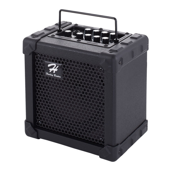 thomann Harley Benton CG-10X User Manual
