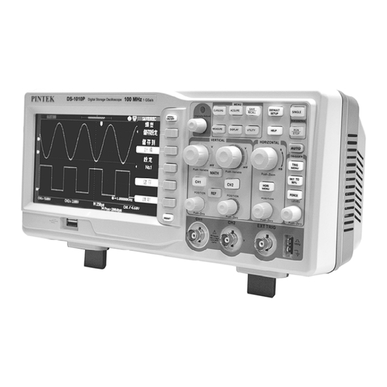 Pintek DS-1010P Instruction Manual