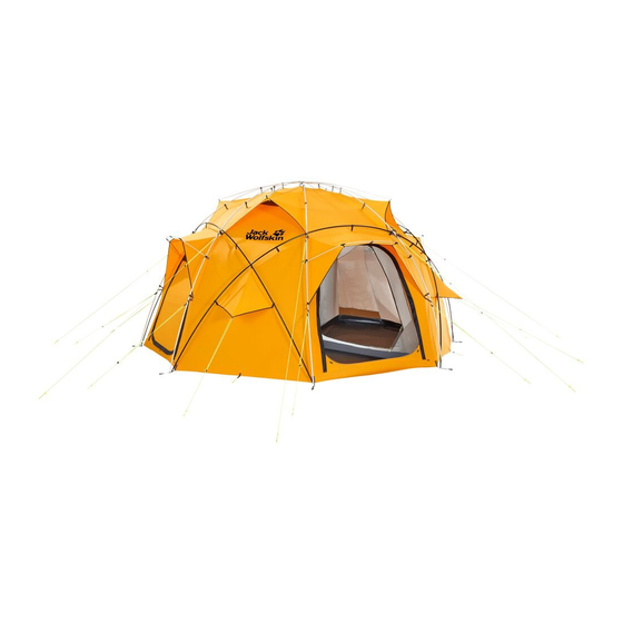 Jack Wolfskin BASE CAMP DOME Manual