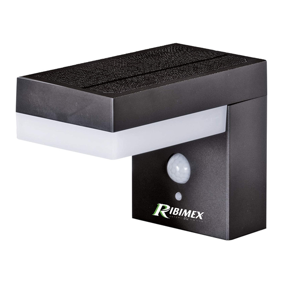 Ribimex Ribiland Elina PRLUMSOL1/M Manuals