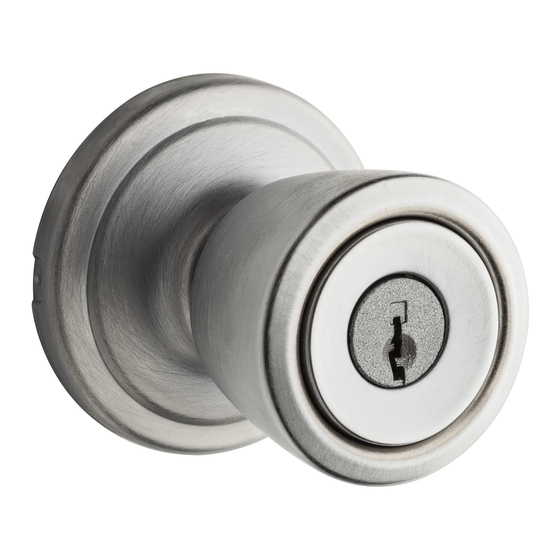 Kwikset 506KNL 3 Removal Instructions