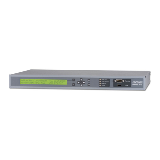 Meinberg LANTIME M300 WWVB Technical Reference