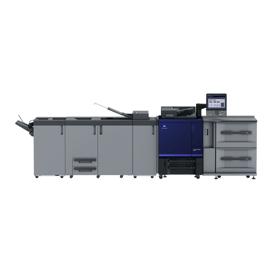 Konica Minolta AccurioPress C4070 Shortcut Manual