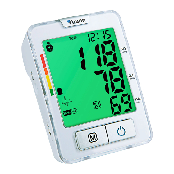 Vaunn Medical vB100A Pressure Monitor Manuals