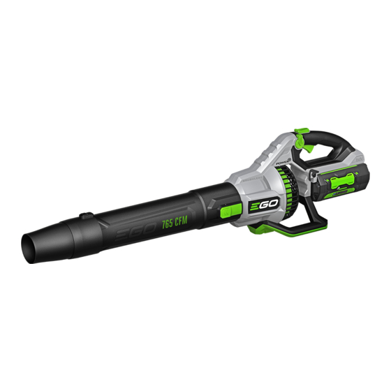 EGO Power+ LB7650 Operator's Manual