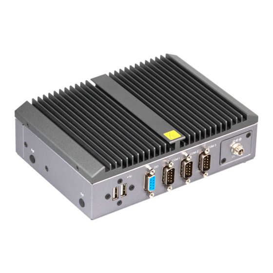 GIGAIPC QBiX-Pro-EHLA6412H-A2 Quick Start Manual