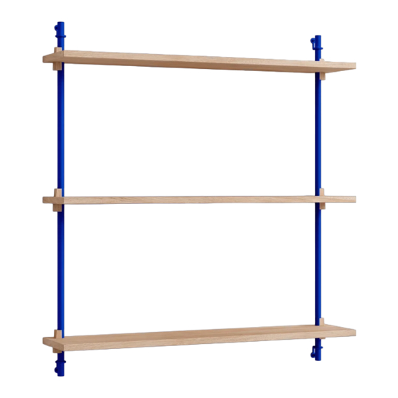 MOEBE Wall Shelving Assembly Instructions Manual