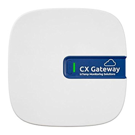 InTemp CX5000 Quick Start Manual