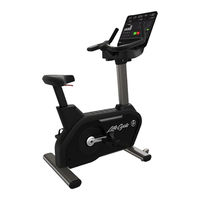 Life Fitness INTEGRITY PLUS UPRIGHT LIFECYCLE PF-INT-UB Assembly Instructions Manual