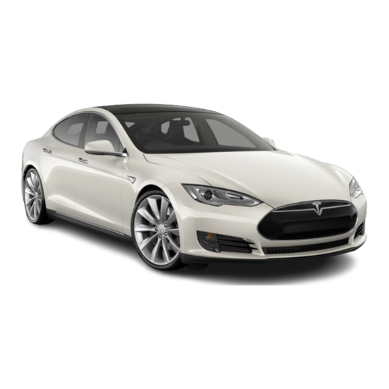 Tesla S 2014 Owner's Manual
