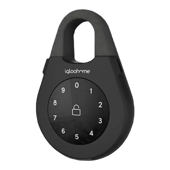 igloohome Smart Keybox v1.0 Lock Box Manuals
