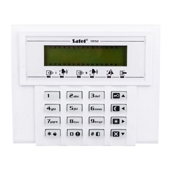 Satel VERSA Series Programming Manual