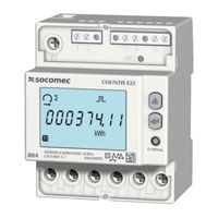 socomec COUNTIS E26 MID Instruction Manual