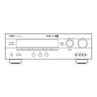YAMAHA DSP-A595A OWNER'S MANUAL Pdf Download | ManualsLib